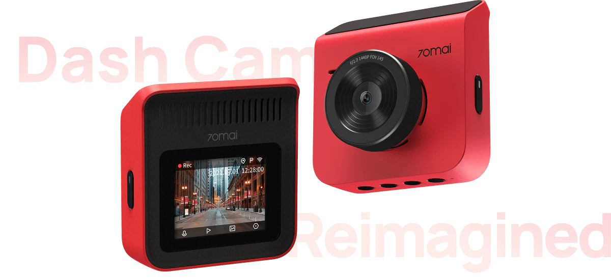 70 Mai Dash Cam A400+ Rear | 1440P Resolution | APP Control - Image 7