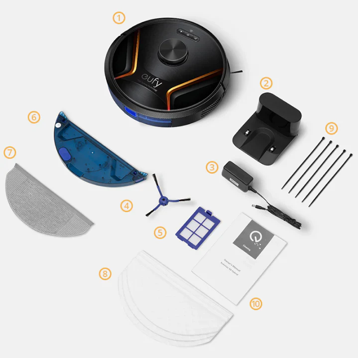 Eufy Robovac X8 Hybrid, Vacuum and Mop - Image 4