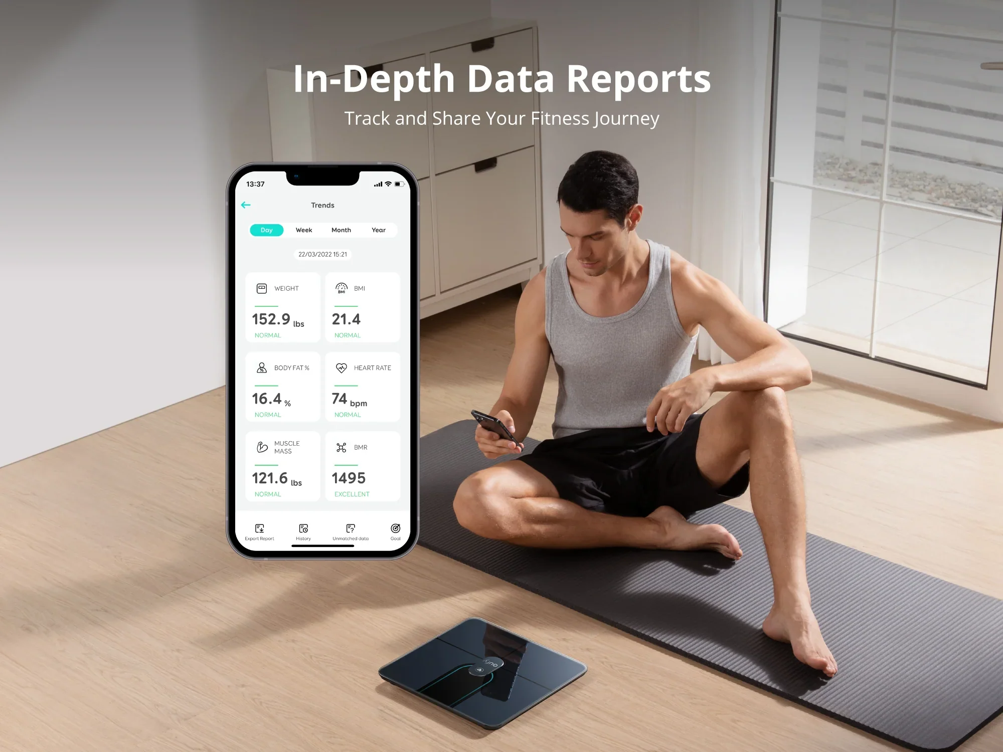 Eufy Smart Body Scale P2 - Black - Image 5