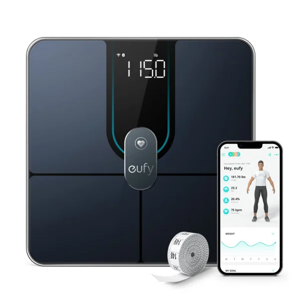 Eufy Smart Body Scale P2 - Black - Image 6