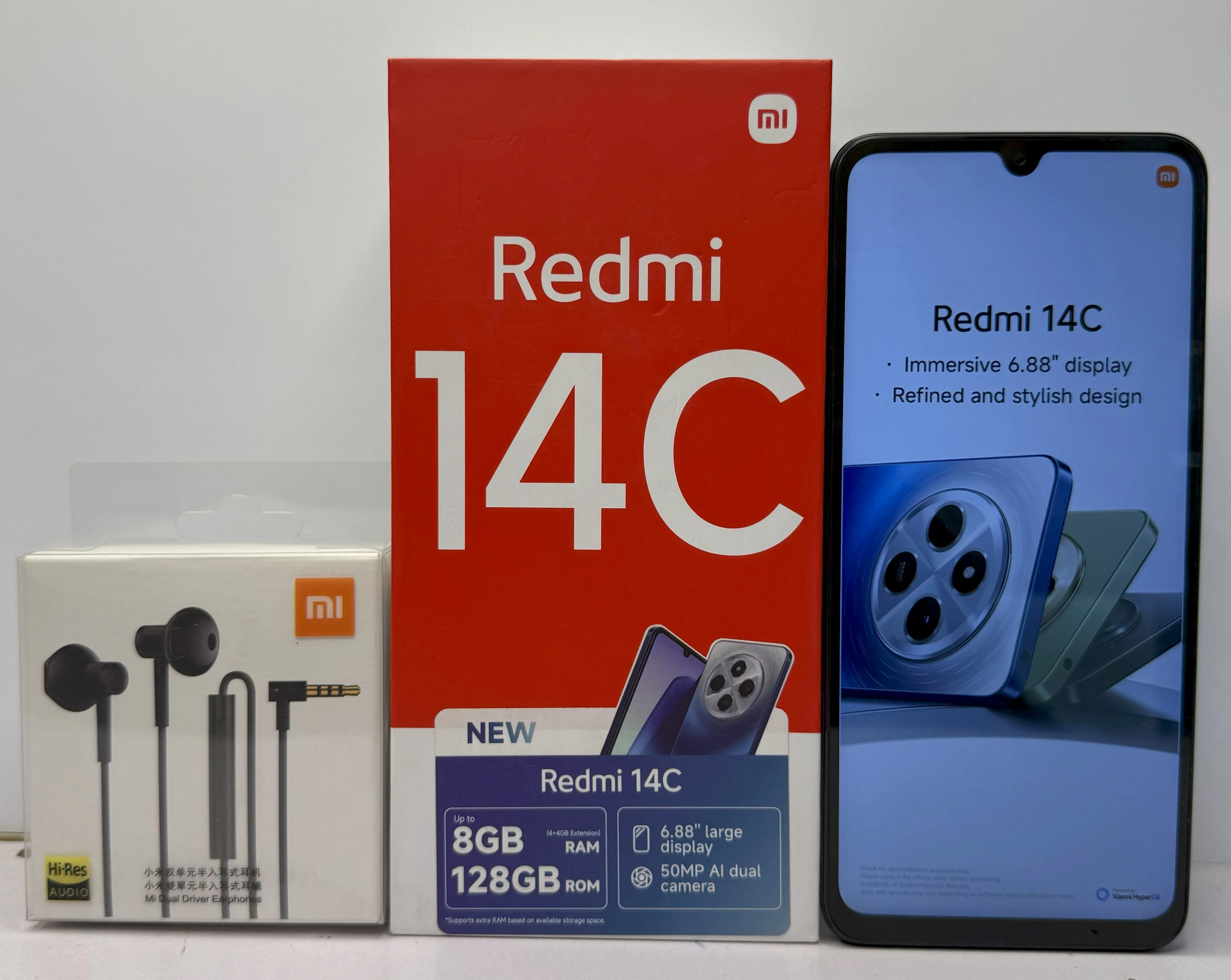 Redmi 14C 4+128, Get Free Redmi Earphones
