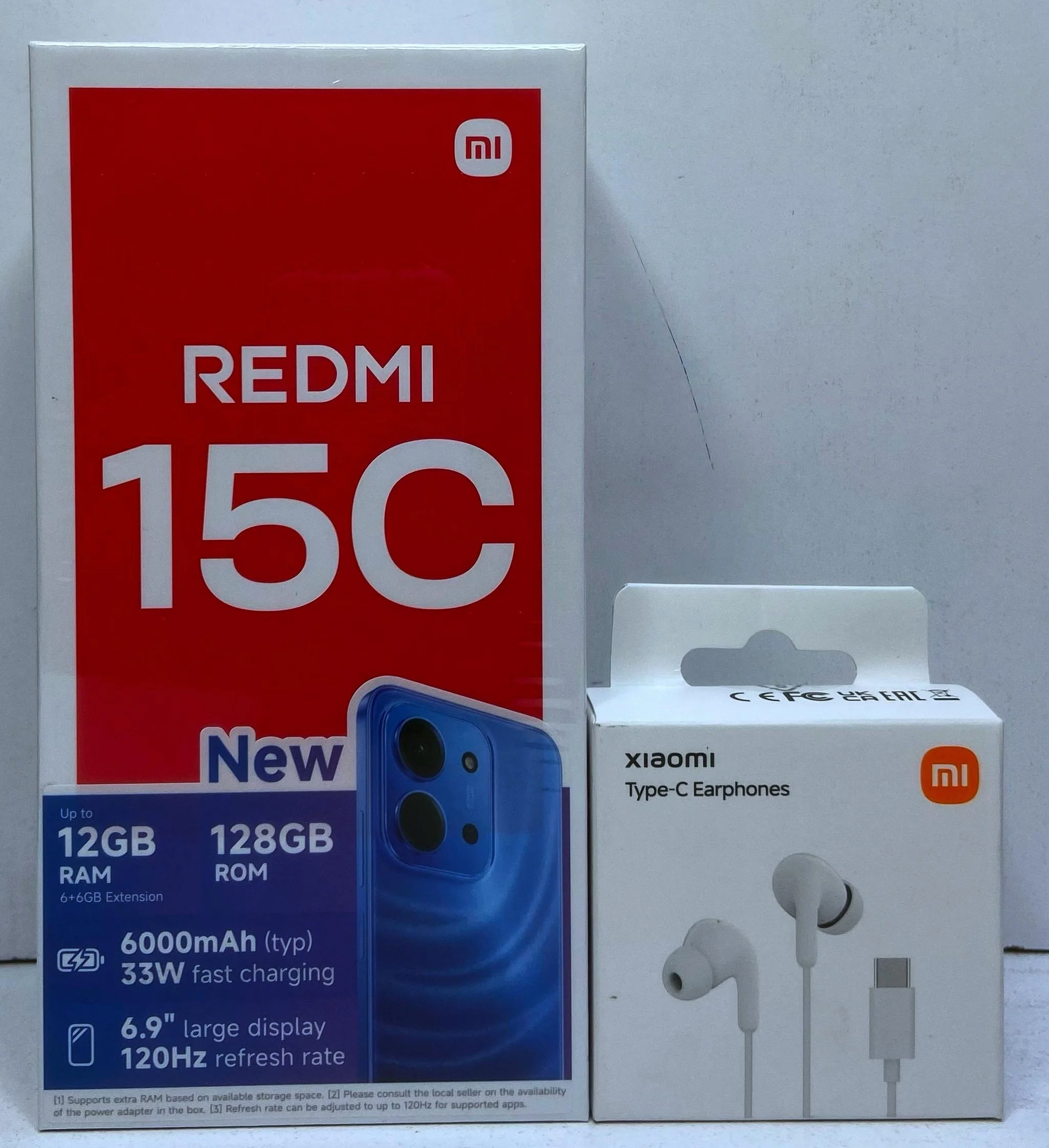 Redmi 15C 6+128 Midnight Black ,get free xiaomi earphone - Image 6