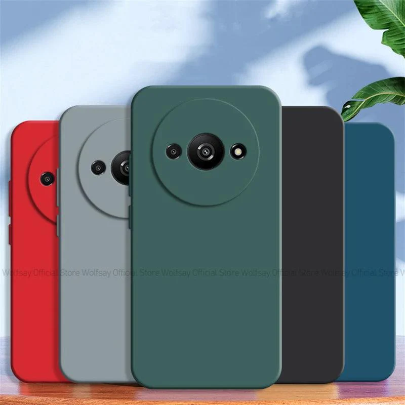 Redmi A3 Silicone Cover, Camera Protection - Image 2