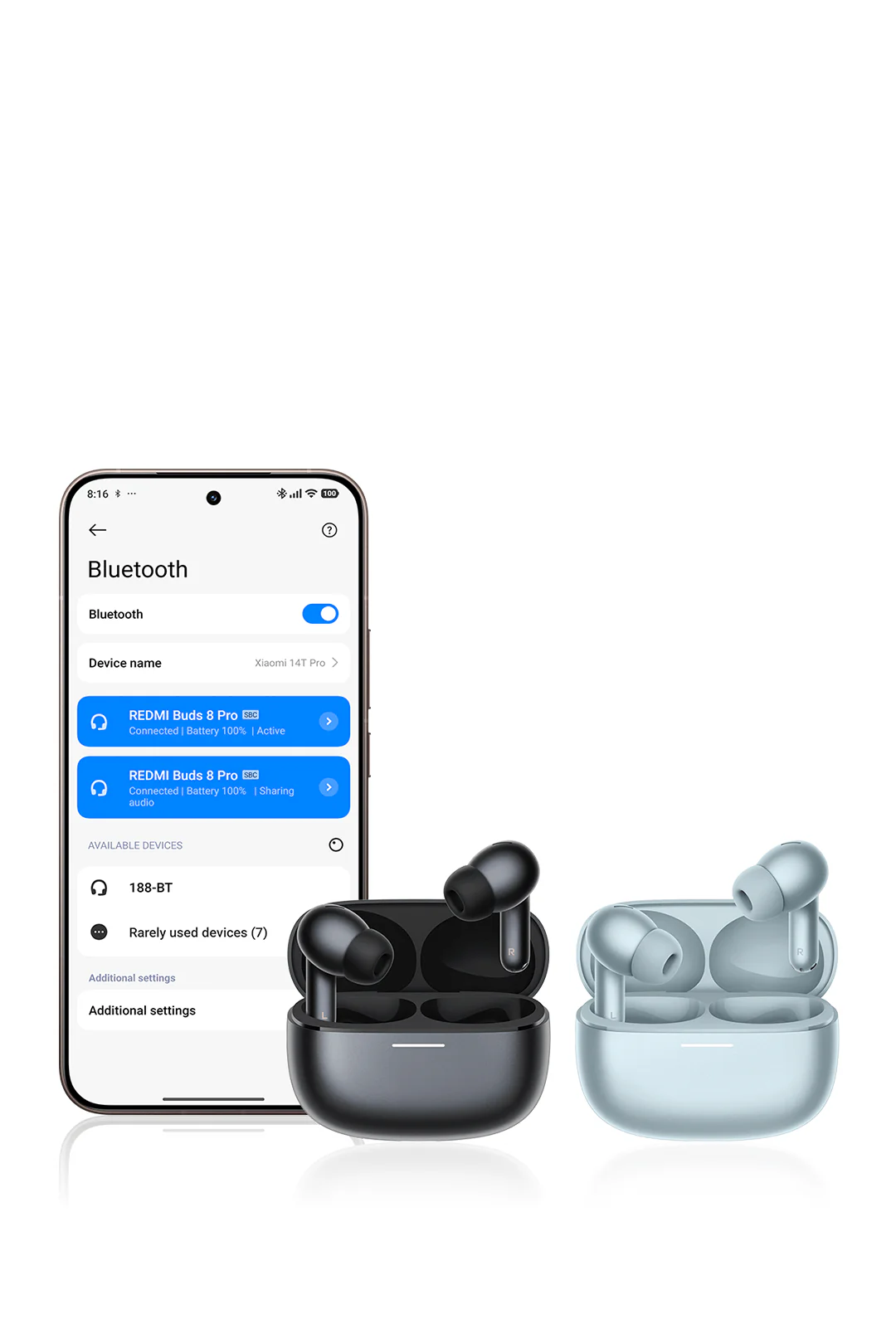 REDMI Buds 8 Pro, ANC, 1 Year Warranty - Image 2