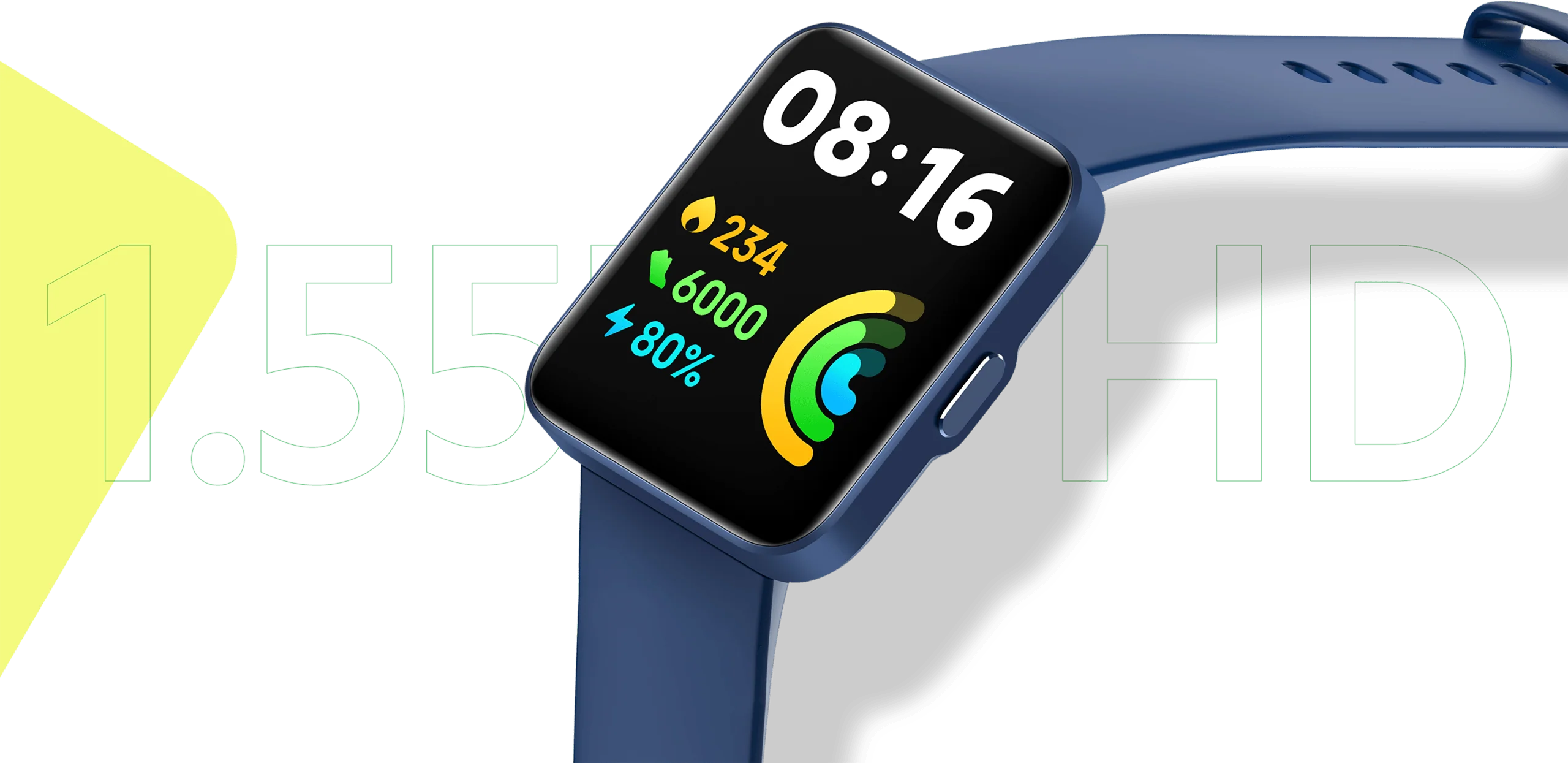 Redmi Watch 2 Lite, High Precision GPS Chip, 5 ATM Water Resistance - Image 3