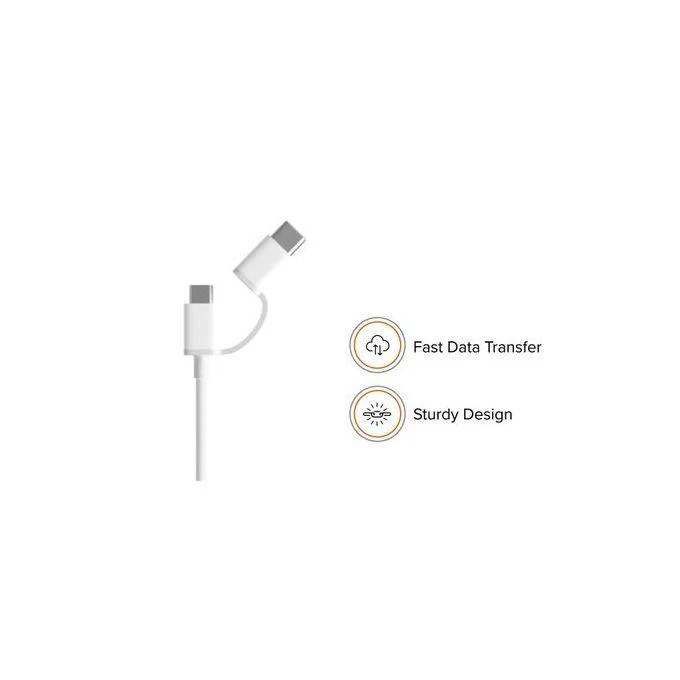 XIAOMI Mi 2-in-1 USB Cable (Micro USB to Type C) - Image 3