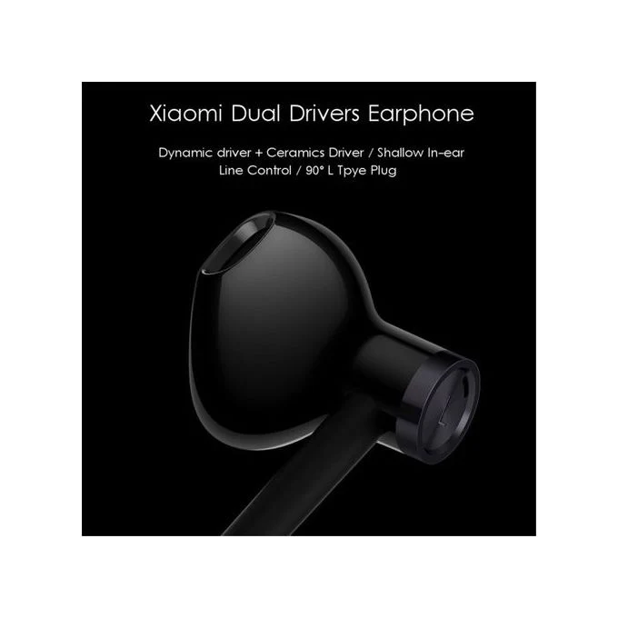Xiaomi Dual-Driver Earphones Black - Image 4