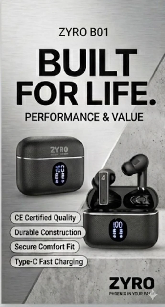 ZYRO-B01 Earbuds, ANC - Image 4