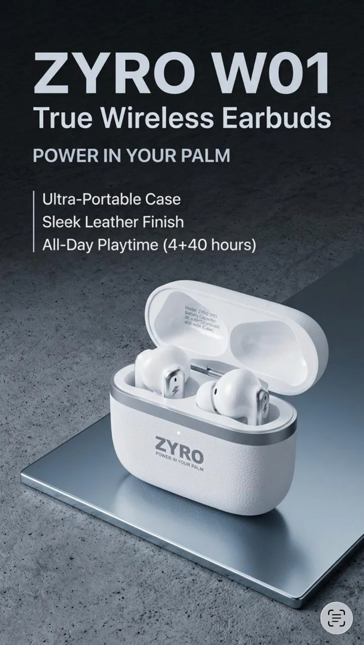 ZYRO-W01 Earbuds - Image 3